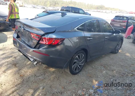 2022 Honda Insight Touring из США, поврежденный, VIN 19XZE4F9XNE003475